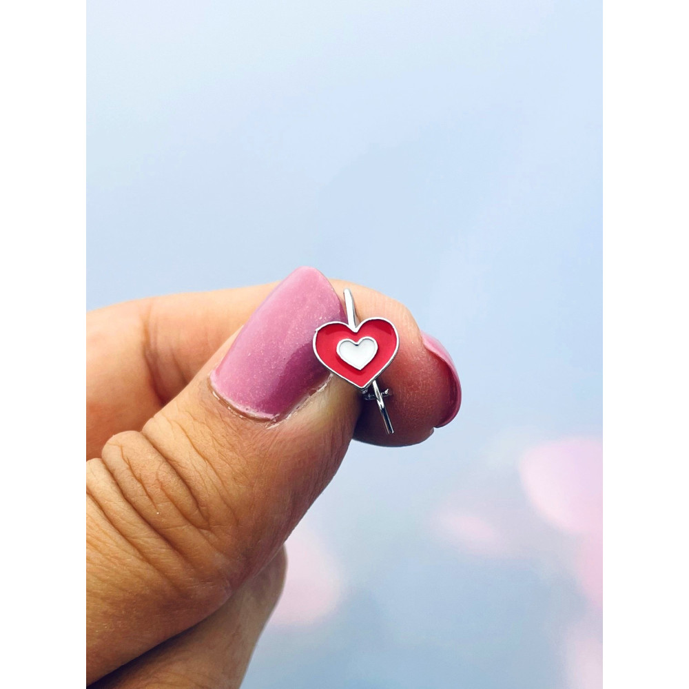 copy of Złote kolczyki przecinki z cyrkoniami