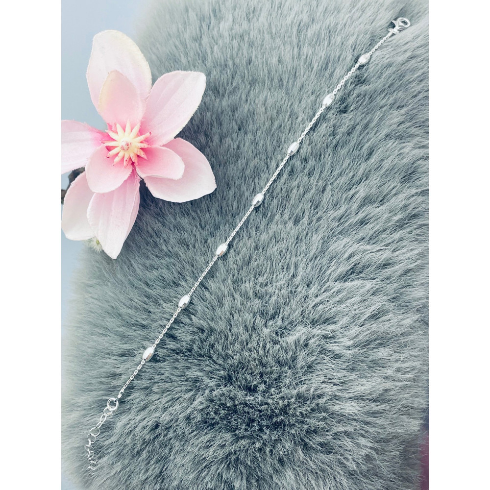 925 Silber mit Kugel Armband