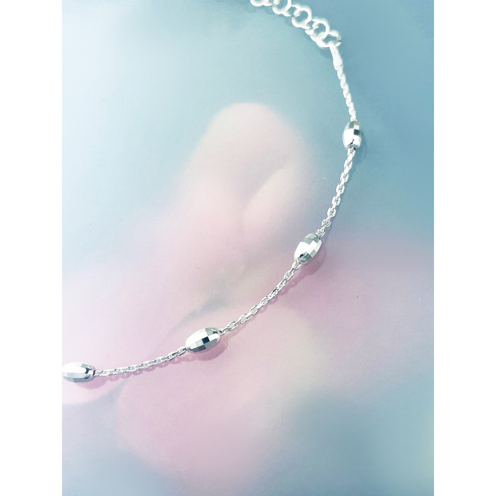 925 Silber mit Kugel Armband