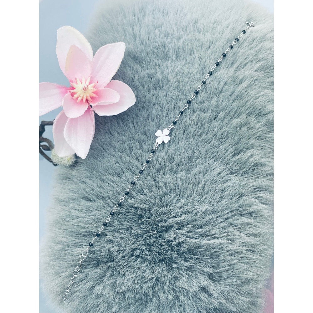 copy of Złota bransoletka celebrytka serce nieskończoność