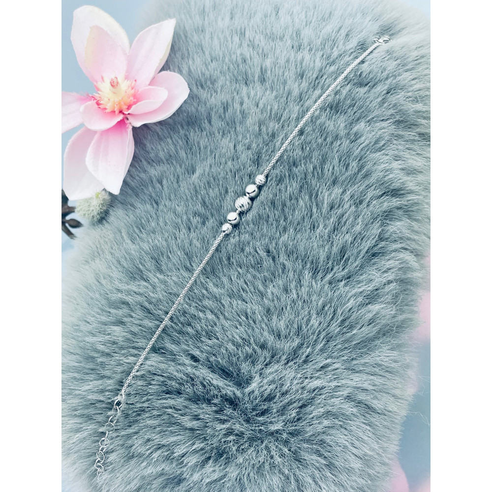 Kugel Armband 925 Silber Damen