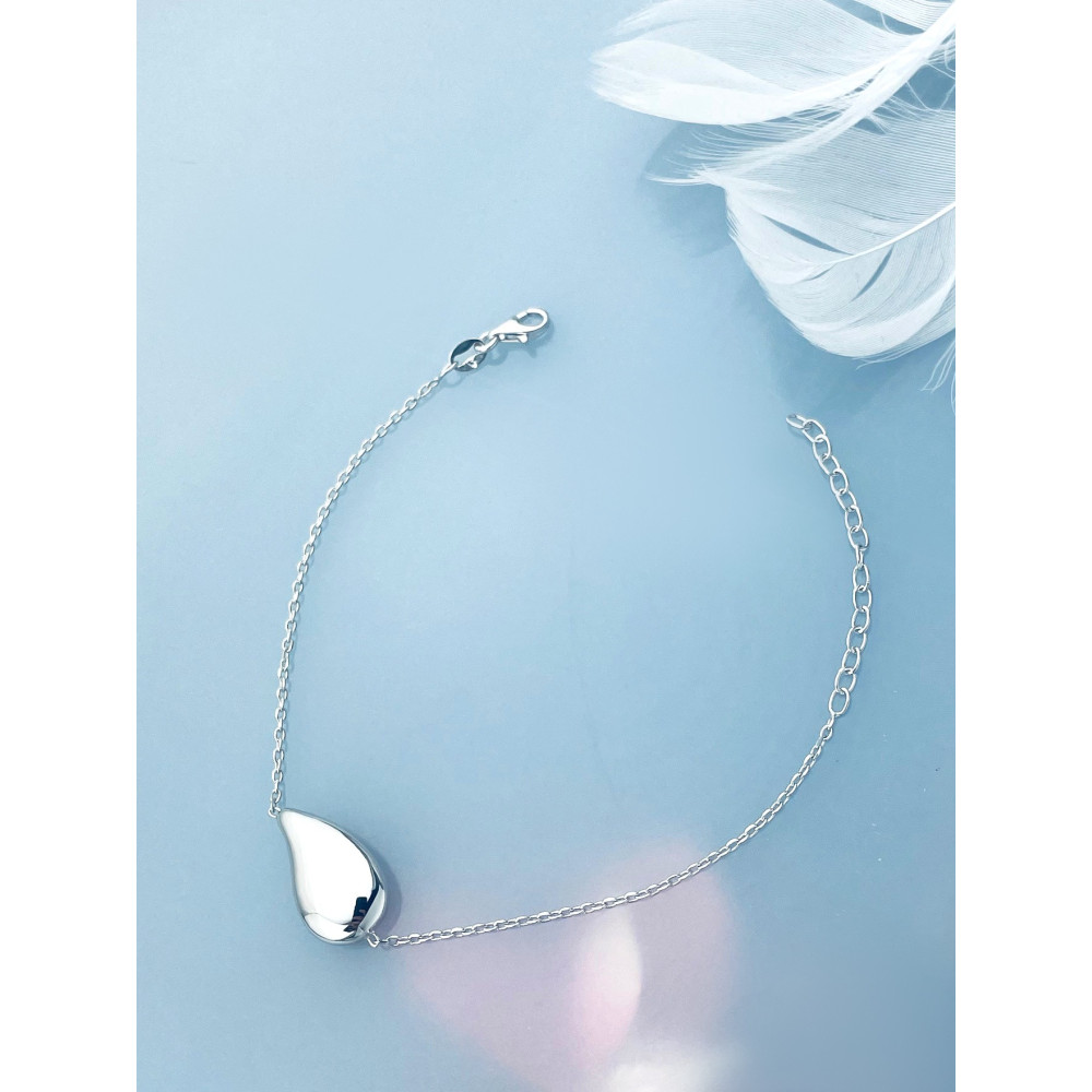 Tropfen Armband 925 Silber Damen