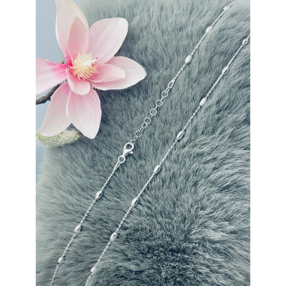 Kugel 925 Silber Halskette Halsband Damen