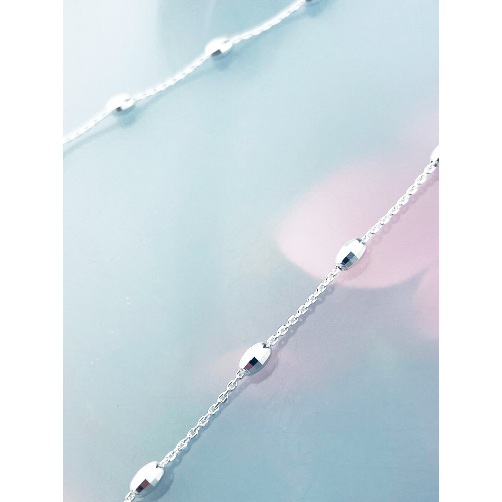 Kugel 925 Silber Halskette Halsband Damen