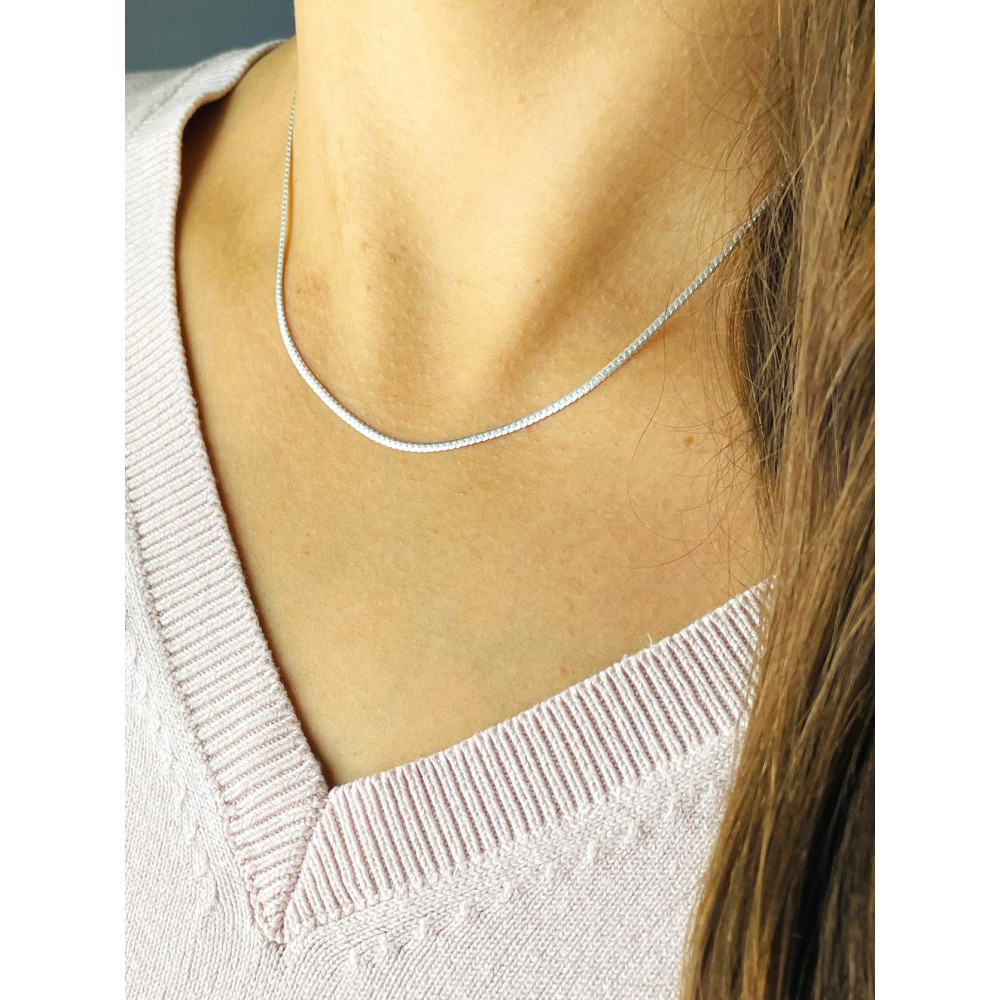 925 Silber Halskette Collier