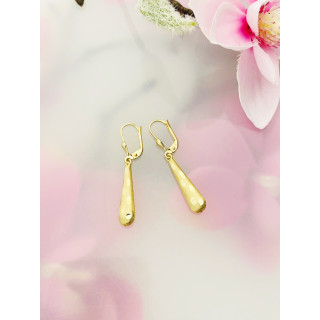 Gold Ohrringe Ohrhänger Ohrstecker Ohrschmuck Paar Gelbgold 585er 14KT