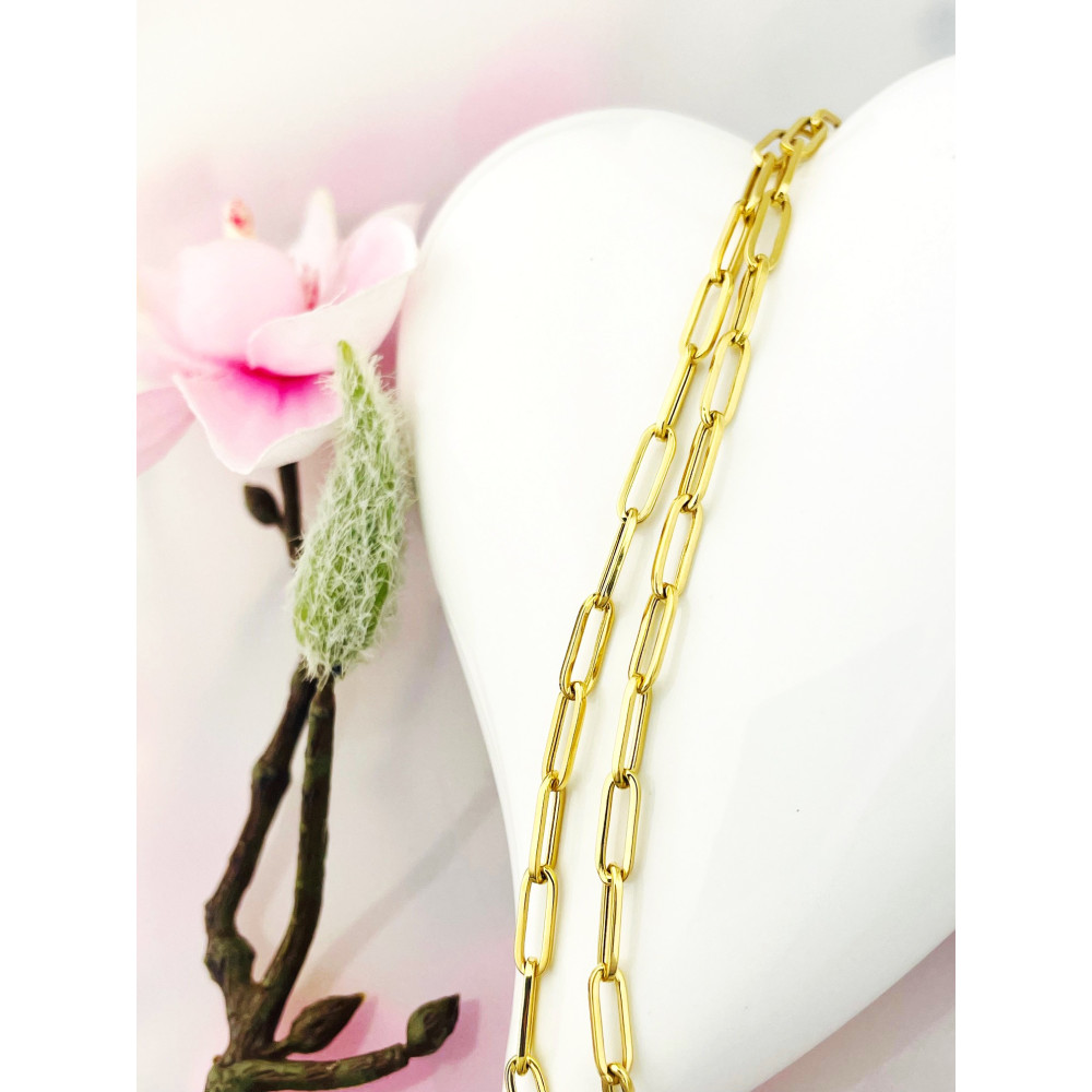 goldenes Halsband Ankerkette Gold 585er 14KT