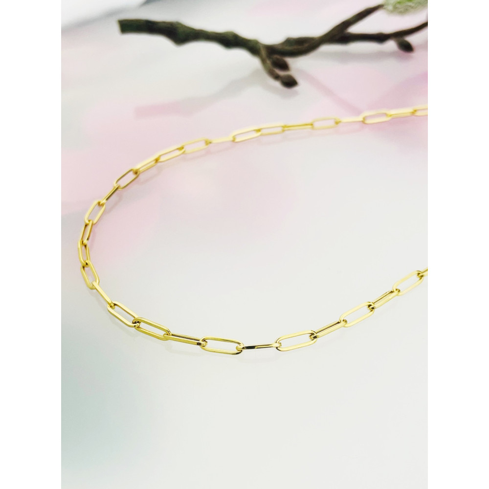 goldenes Halsband Ankerkette Gold 585er 14KT