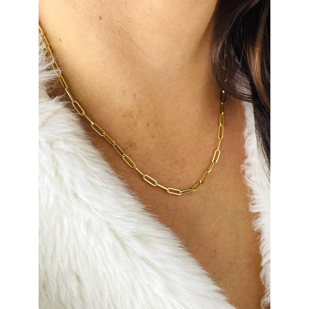 copy of Złoty naszyjnik celebrytka