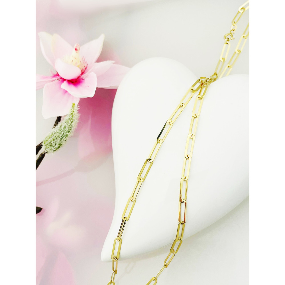 goldenes Halsband Ankerkette Gold 585er 14KT