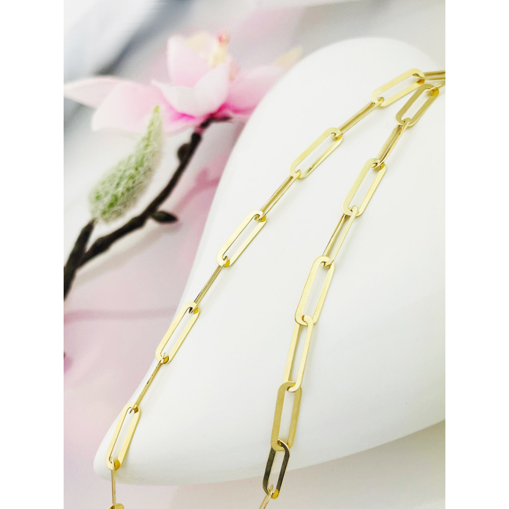 goldenes Halsband Ankerkette Gold 585er 14KT