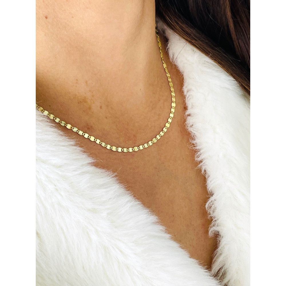 Goldkette Halskette Marina Kette Collier Gold 585er 14KT