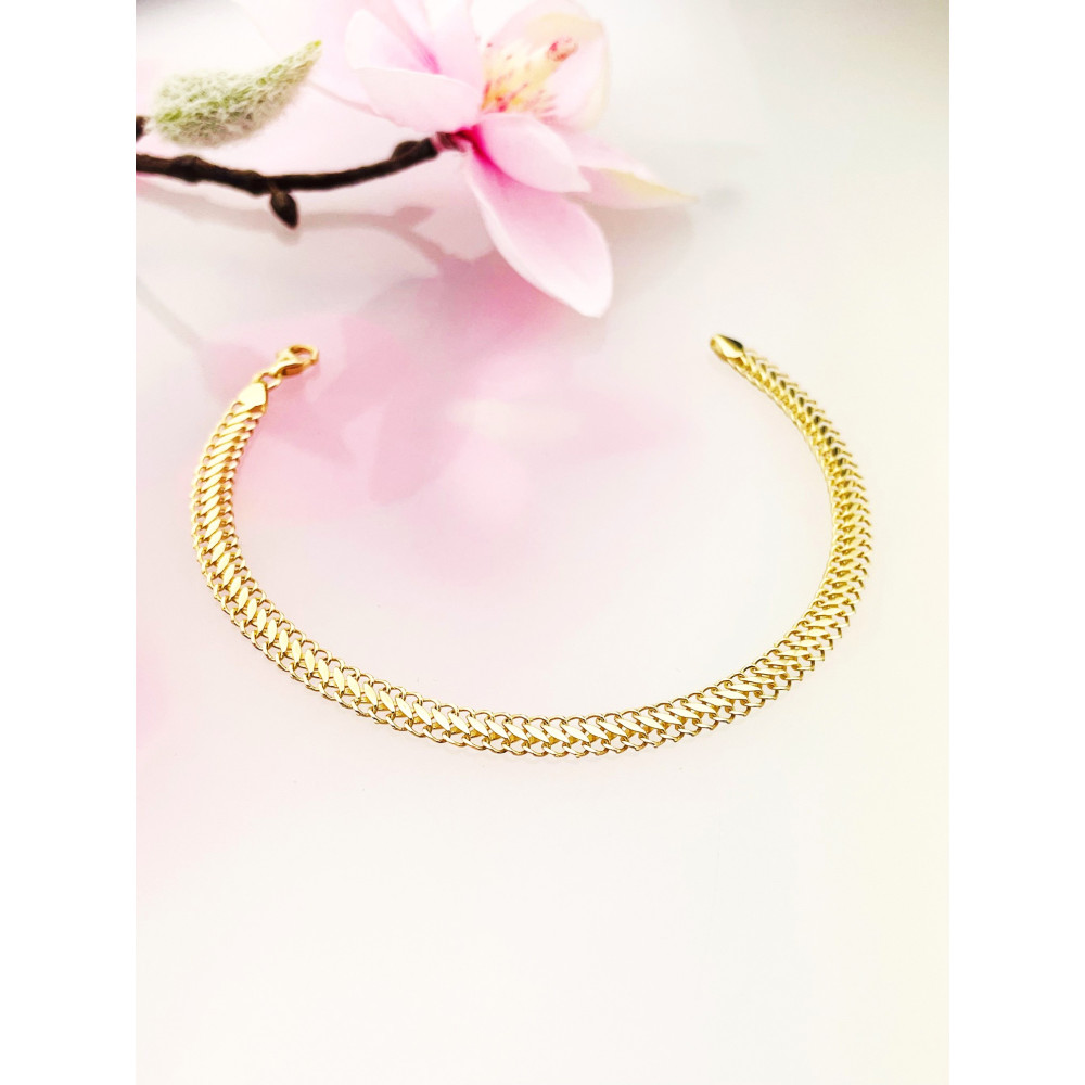 Damen Goldarmband Armband Armkette Gelbgold 14KT 585er