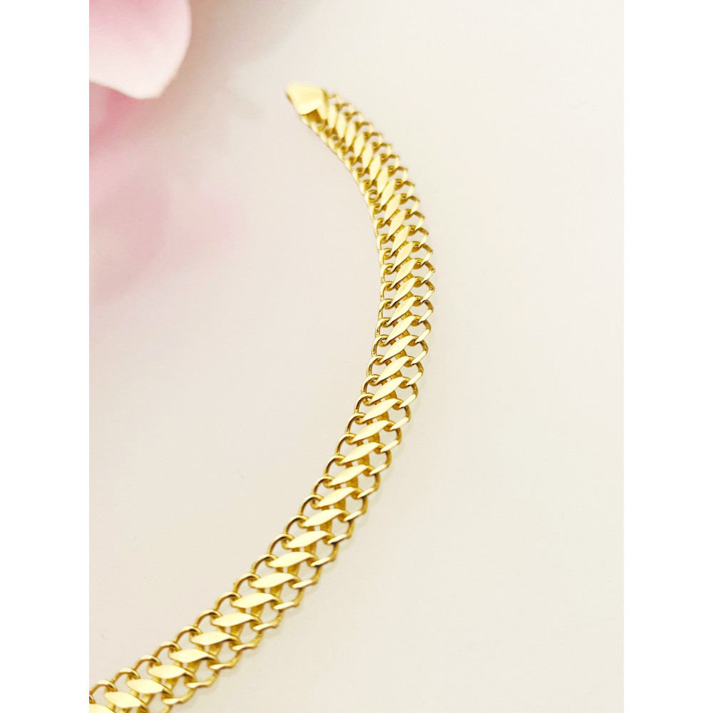 Damen Goldarmband Armband Armkette Gelbgold 14KT 585er