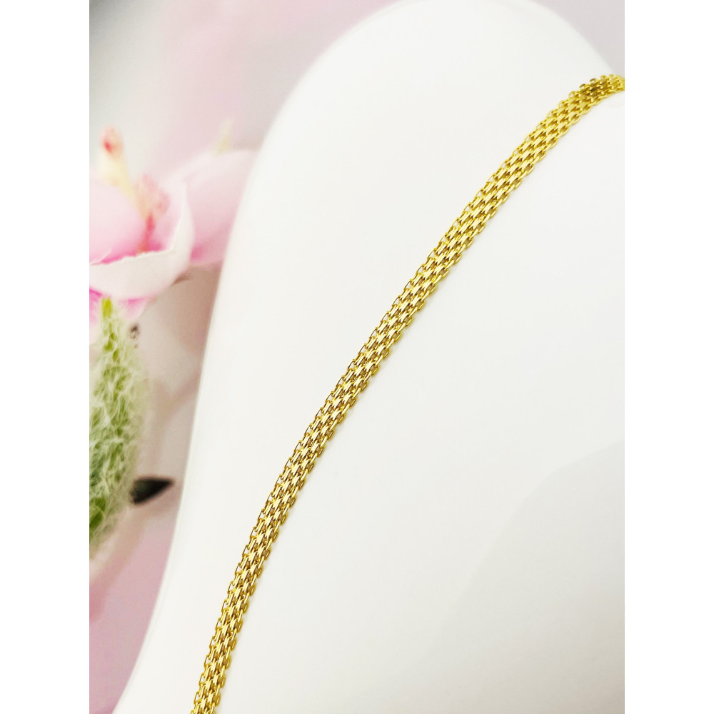 Damen Goldarmband Armband Armkette Gelbgold 14KT 585er