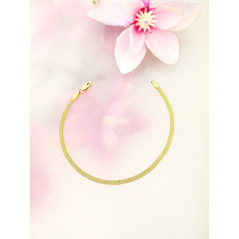 Damen Goldarmband Armband Armkette Gelbgold 14KT 585er