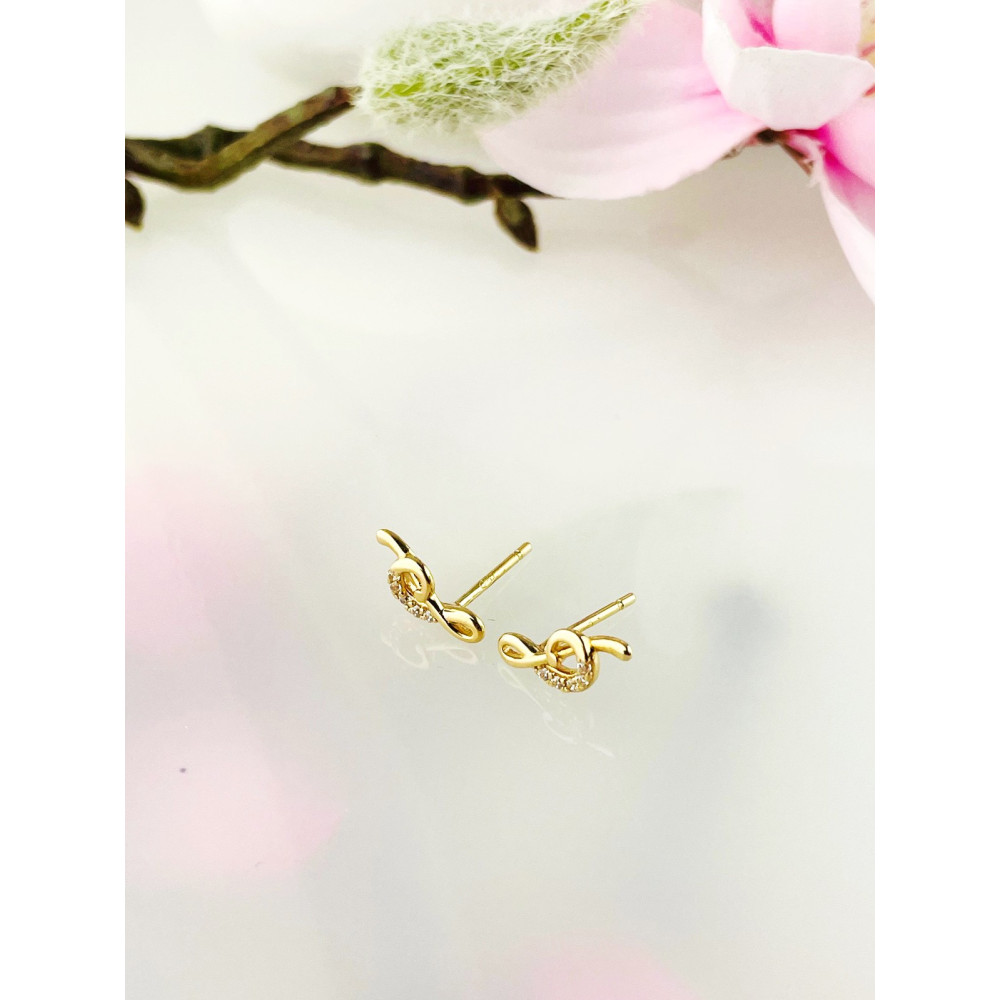 copy of Złote kolczyki Serca