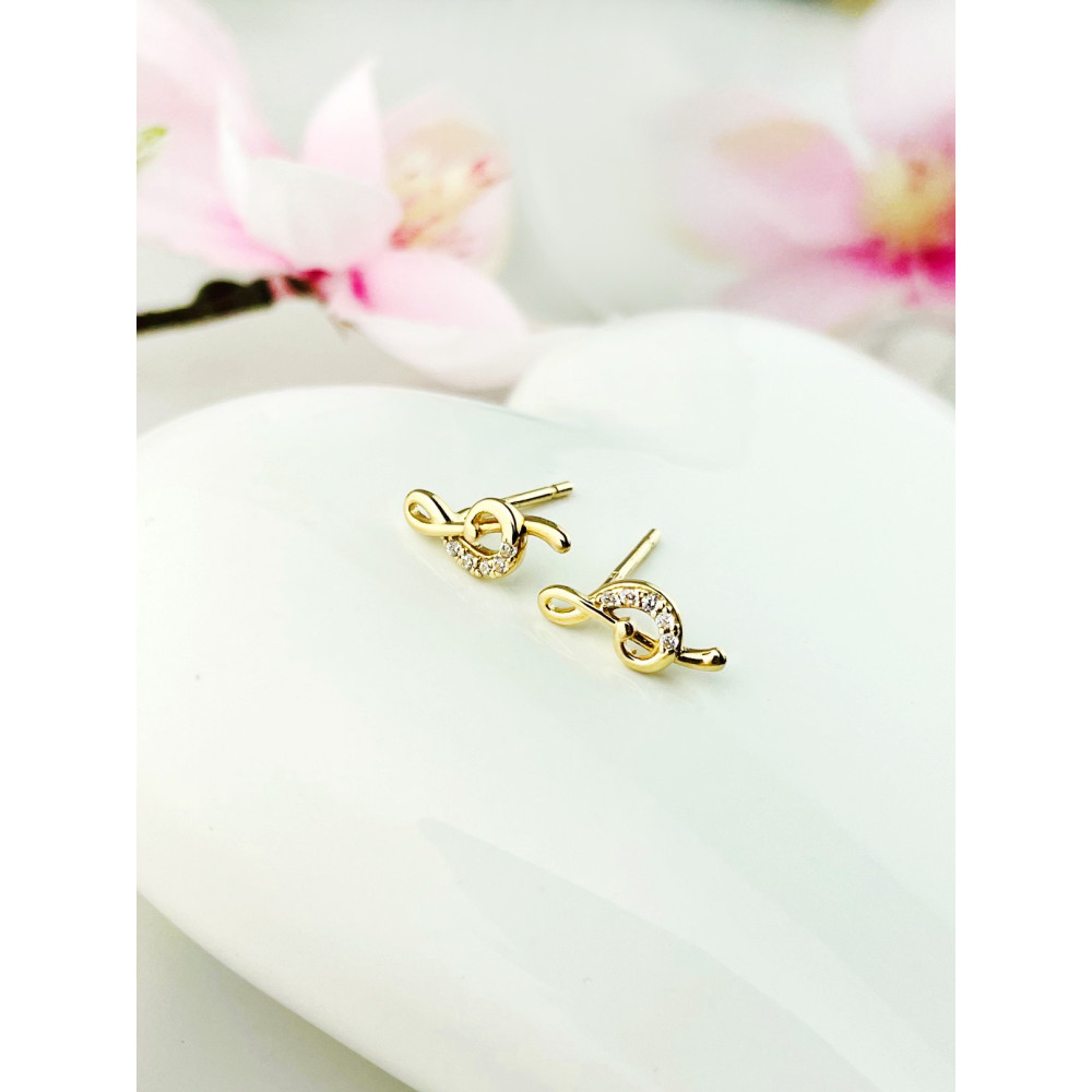 copy of Złote kolczyki Serca