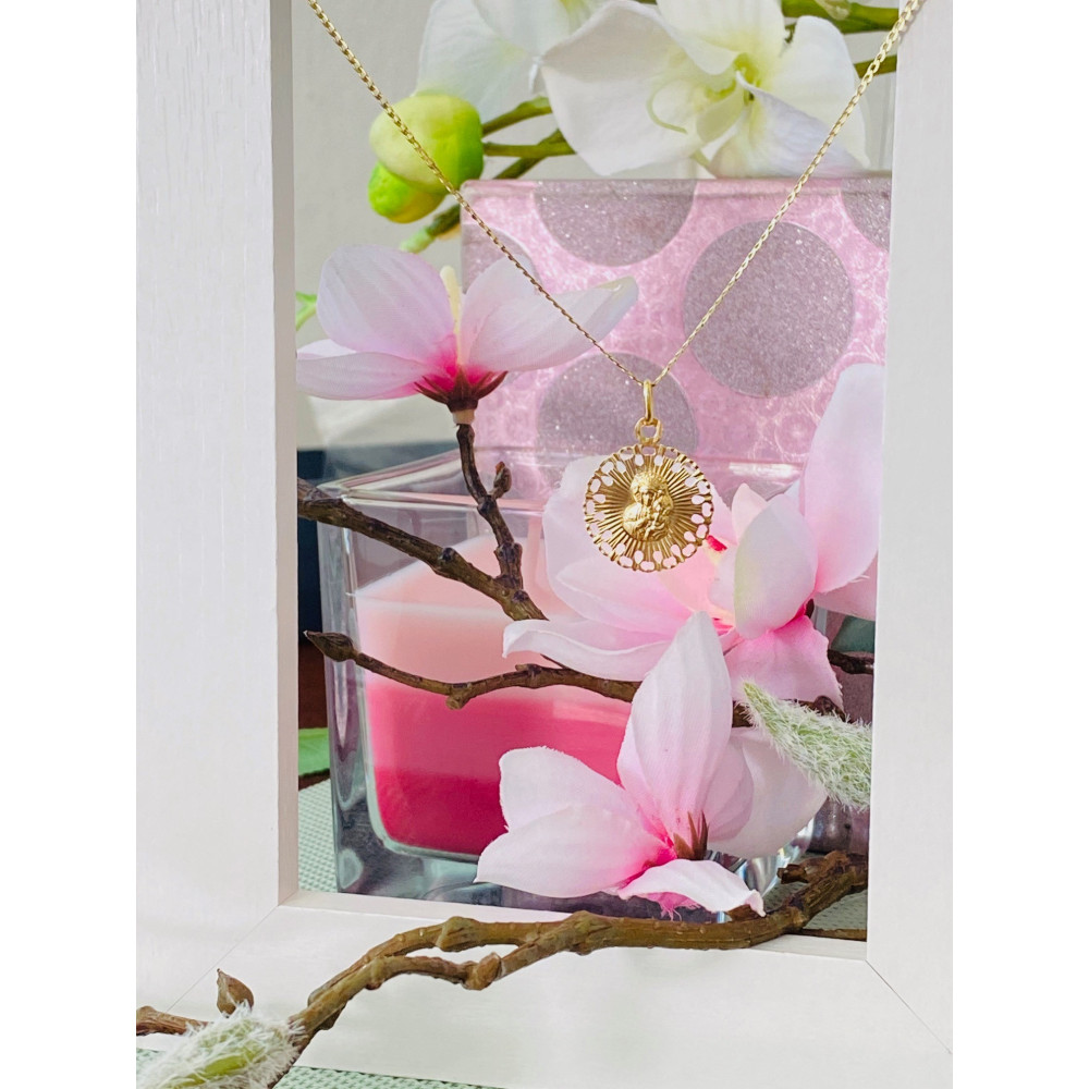 copy of Złoty Medalik Zawieszka Pan Jezus