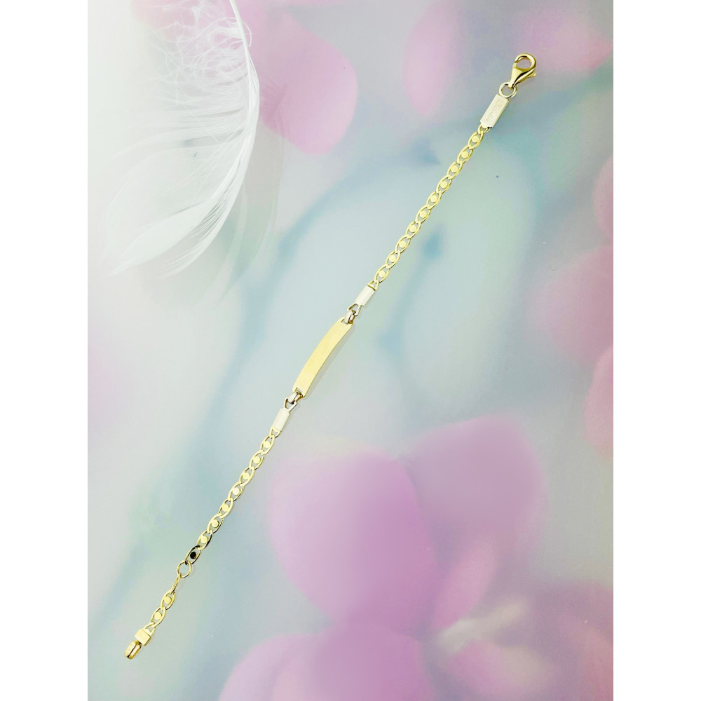 Kinder Goldarmband Armband Armkette Gelbgold 585er 14KT