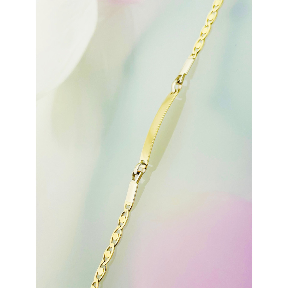 Kinder Goldarmband Armband Armkette Gelbgold 585er 14KT