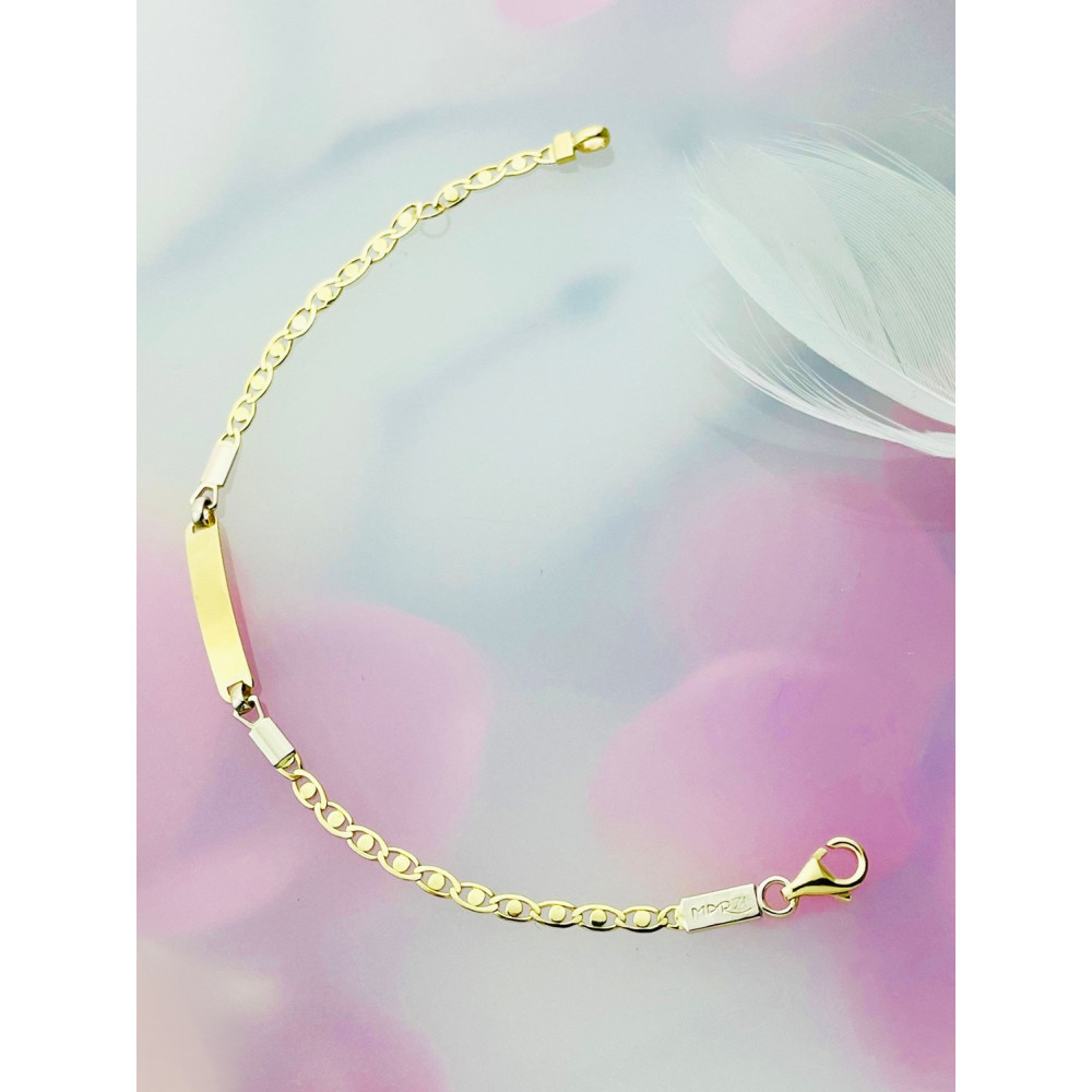 Kinder Goldarmband Armband Armkette Gelbgold 585er 14KT