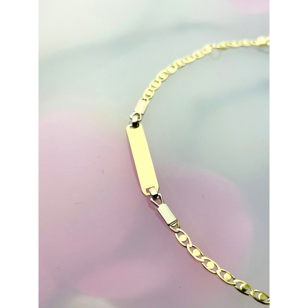 Kinder Goldarmband Armband Armkette Gelbgold 585er 14KT