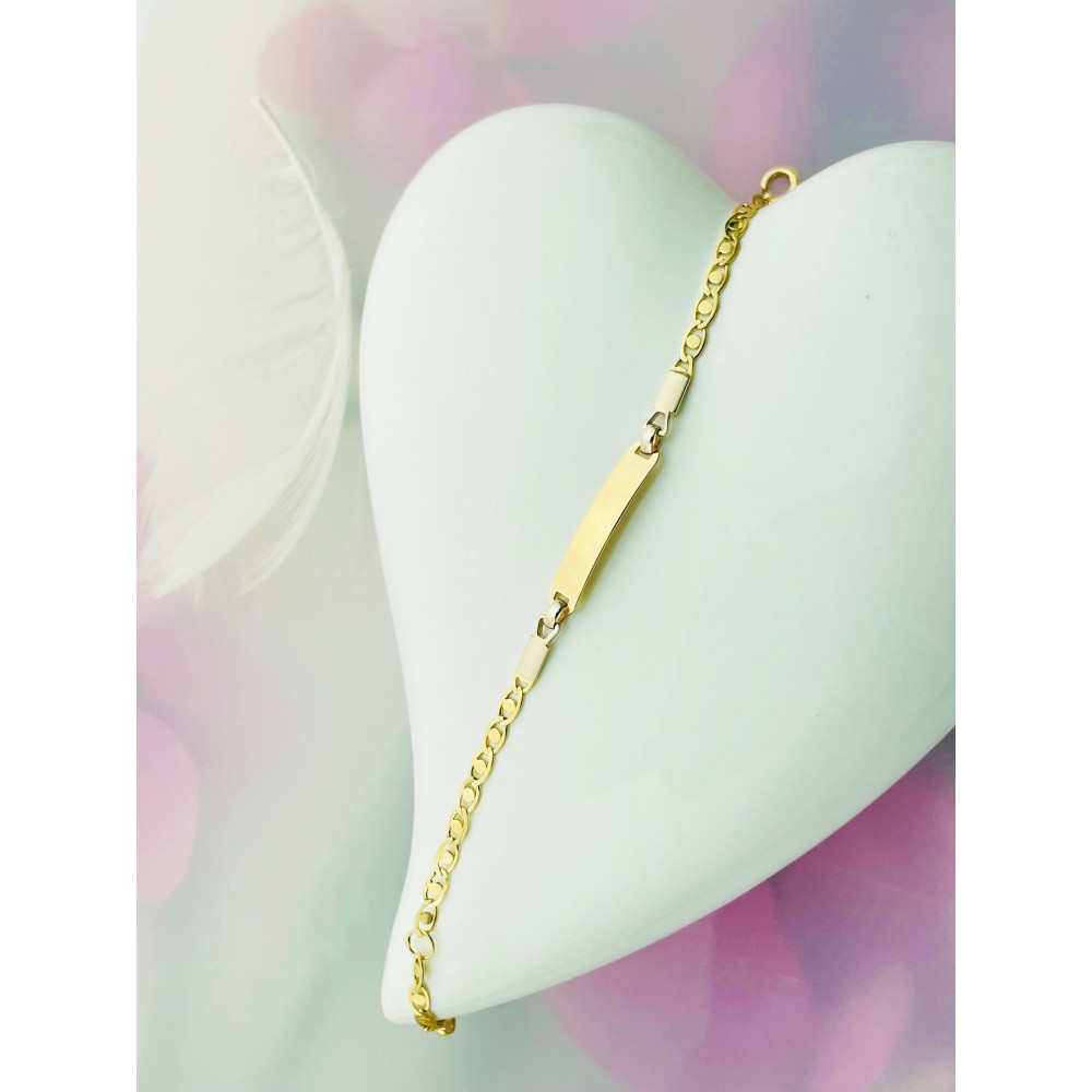 Kinder Goldarmband Armband Armkette Gelbgold 585er 14KT