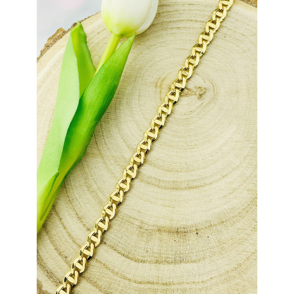 Diamondi Goldarmband Armbänder Marina-Kette 585er 14KT