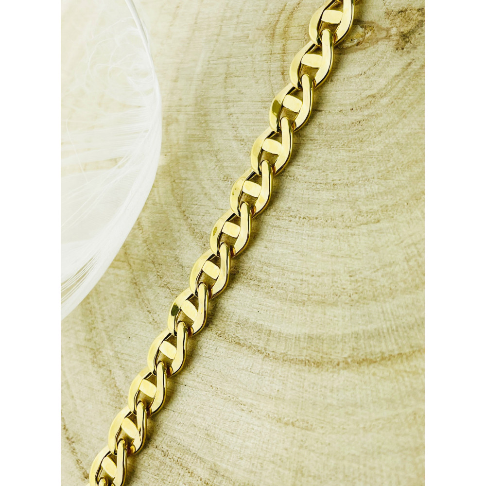 Diamondi Goldarmband Armbänder Marina-Kette 585er 14KT