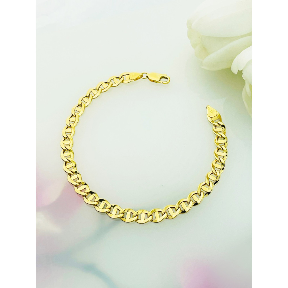 Diamondi Goldarmband Armbänder Marina-Kette 585er 14KT