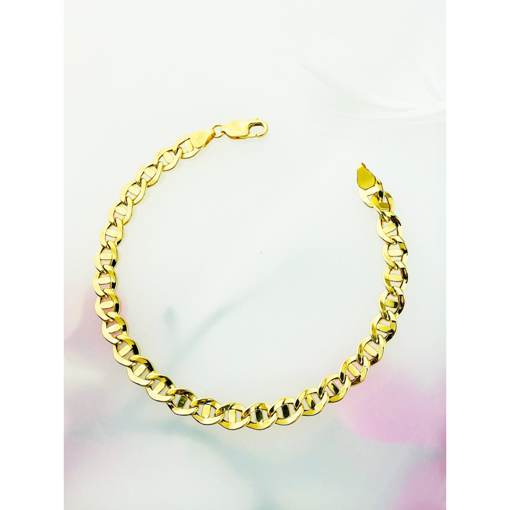 Diamondi Goldarmband Armbänder Marina-Kette 585er 14KT