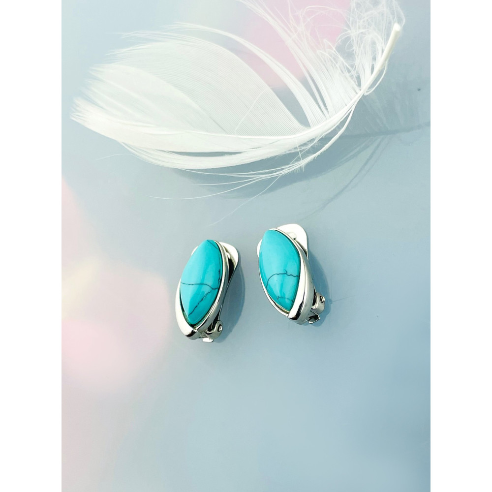 copy of Złote kolczyki przecinki z cyrkoniami