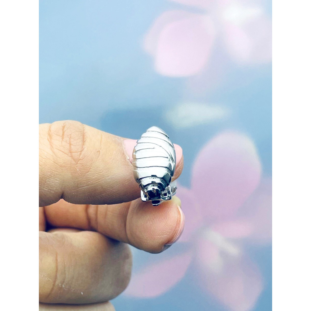 Silberkugel-Clips Sterlingsilber-Clips aus 925er Silber