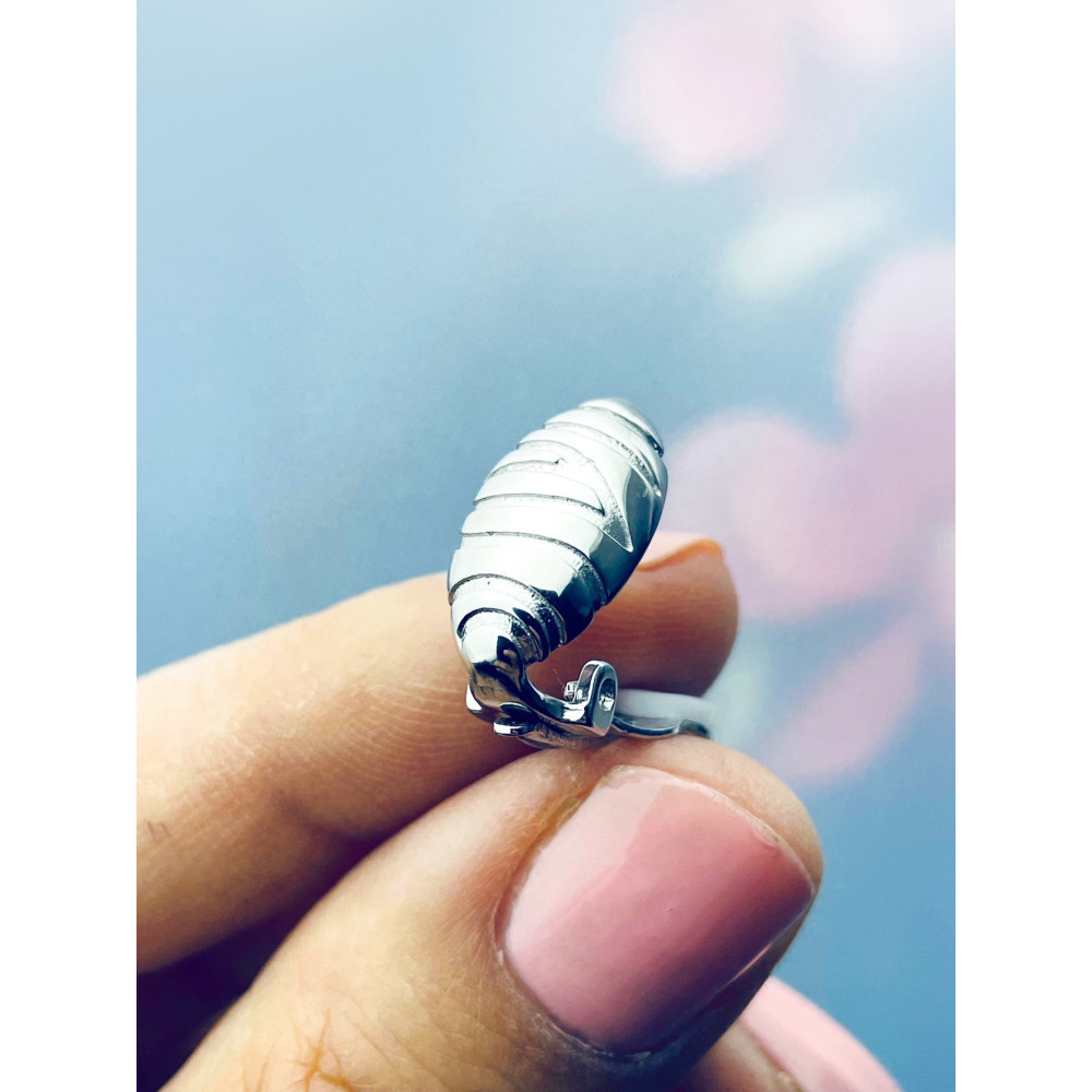 Silberkugel-Clips Sterlingsilber-Clips aus 925er Silber