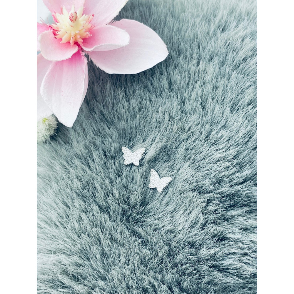 Schmetterling 925 Silber Ohrringe mit Zirkonia