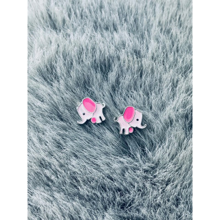 Elefant 925 Silber Ohrringe