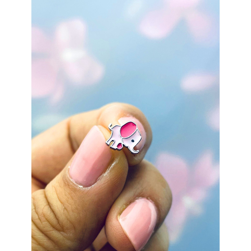 Elefant 925 Silber Ohrringe