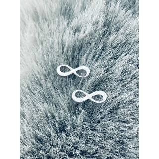 Infinity 925 Silber Ohrringe