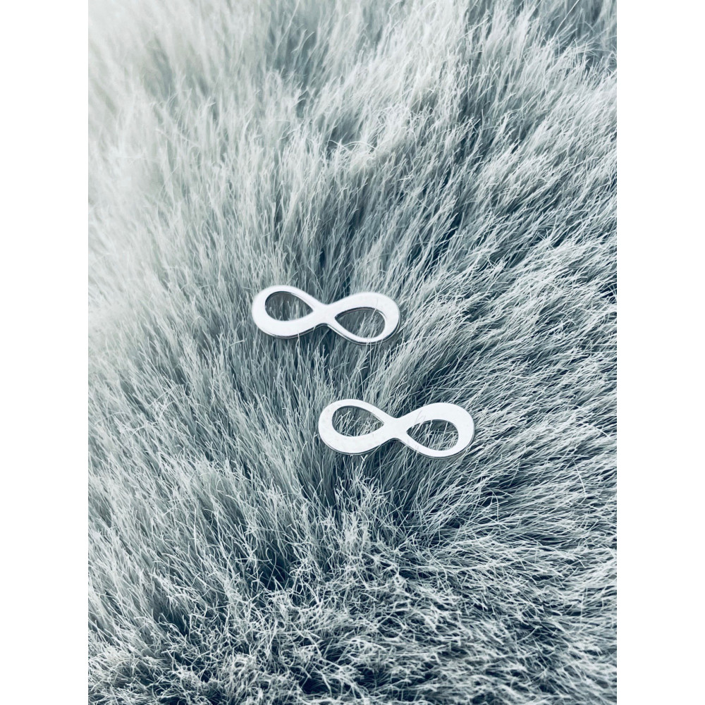 Infinity 925 Silber Ohrringe