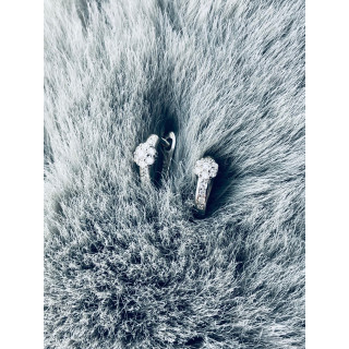 925 Silber mit Zirkonia Ohrringe