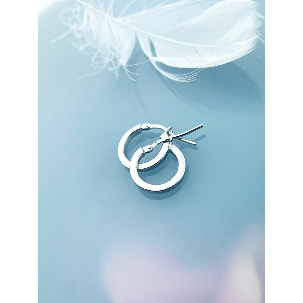 925 Silber Ohrringe Kreis