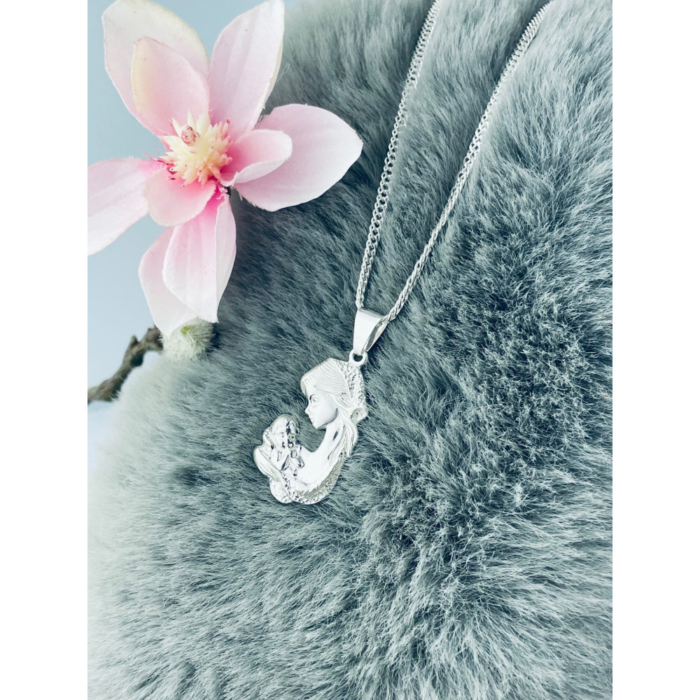 copy of Złoty wisiorek zawieszka rozeta ażurowa