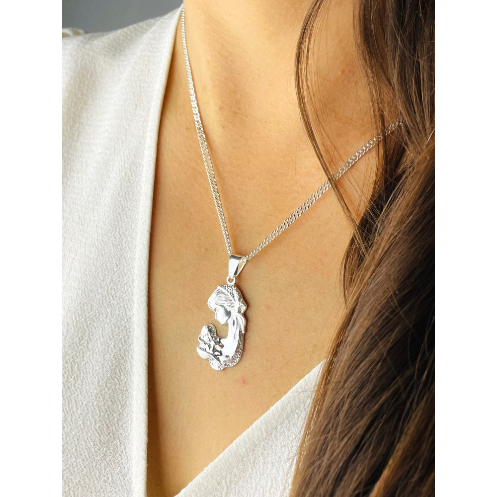 copy of Złoty wisiorek zawieszka rozeta ażurowa