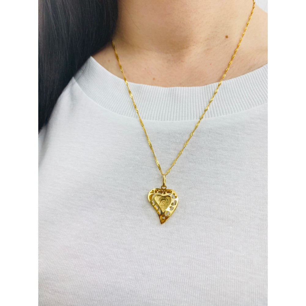 copy of Złoty Medalik Zawieszka Pan Jezus