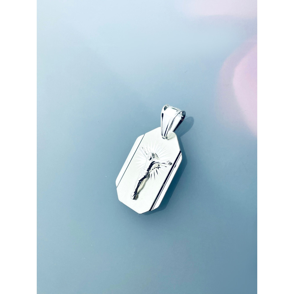 Silber Anhänger Jesus  Erstkommunion 925er