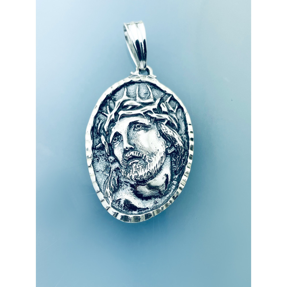 Silber Anhänger Jesus  Erstkommunion 925er