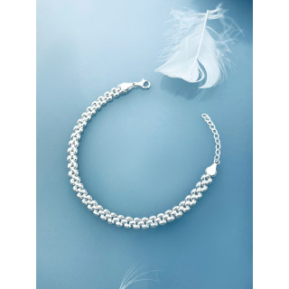 925 Silber Kugel Armband