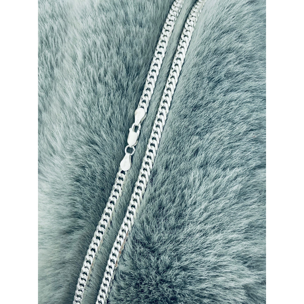 925 Silber Rombo Halskette Collier