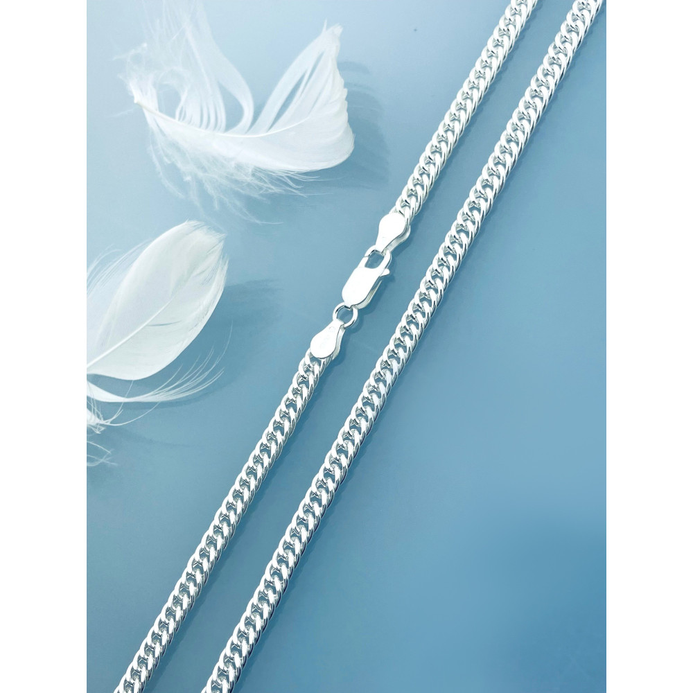 925 Silber Rombo Halskette Collier